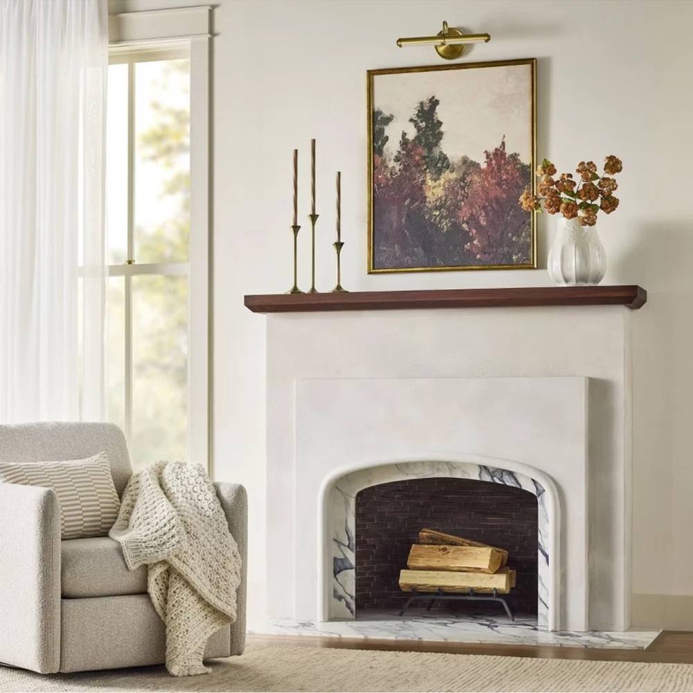 Huge, 36"×30" Vertical Fall Tree Framed Wall
Art - Hearth & Hand